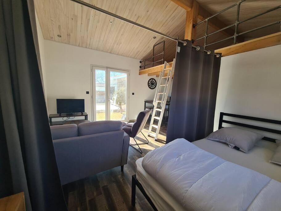 Studio De 35 M2 Parentis-en-Born Dış mekan fotoğraf
